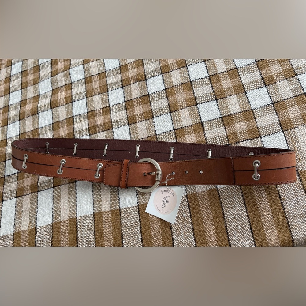 CALVIN KLEIN LEATHER BELT size L. - Picture 3 of 11